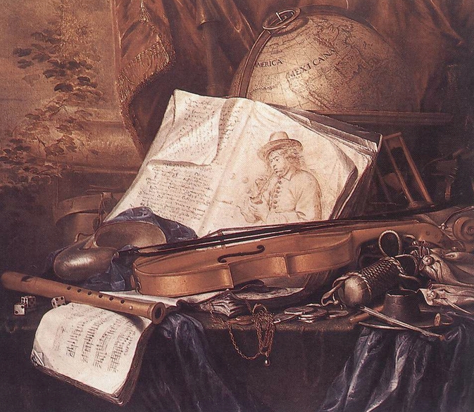 Still Life of Musical Instruments